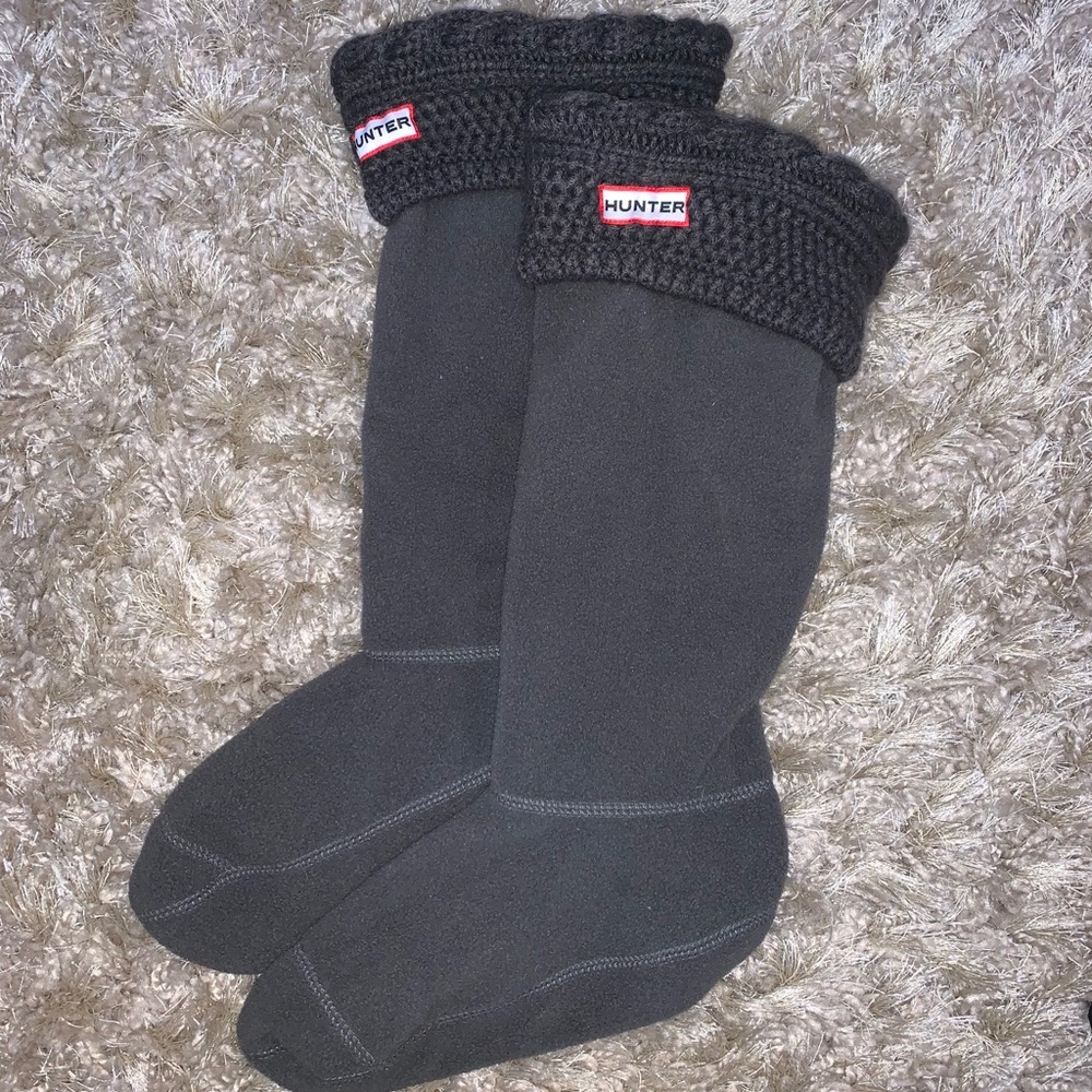 Hunter Original Cable Cuff Tall Boot Socks